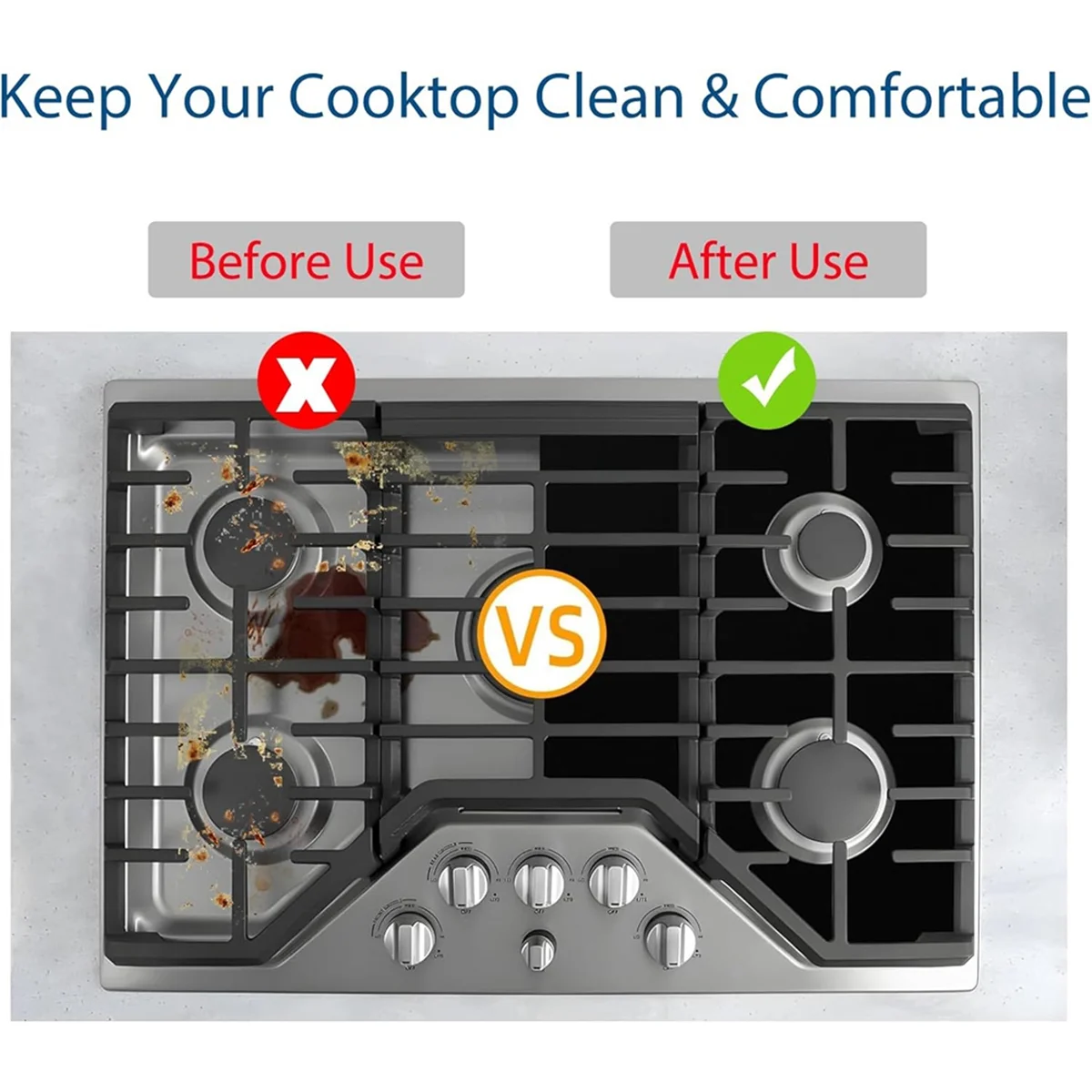 ABGU製ストーブカバー、36インチガスレンジモデルJGP5036、PGP7036、PGP9036、CGP5036対応、厚さ0.4MM、再利用可能なストーブバーナーカバー