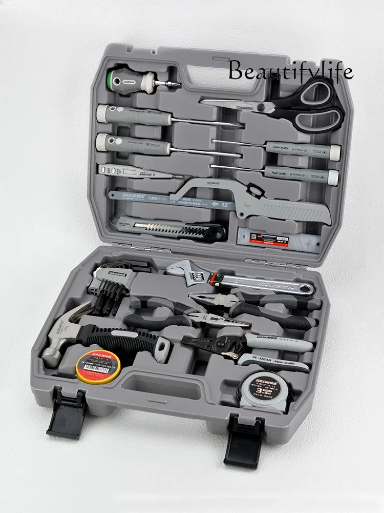 

Toolbox Multifunctional Hardware Electrician Woodworking Repair Car Load Tool Storage Kit Set