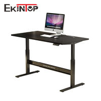 Office Furniture Folding Electric Height Adjustable Office Table Leg Stand Desk Sit Office Stand Adjustable Table