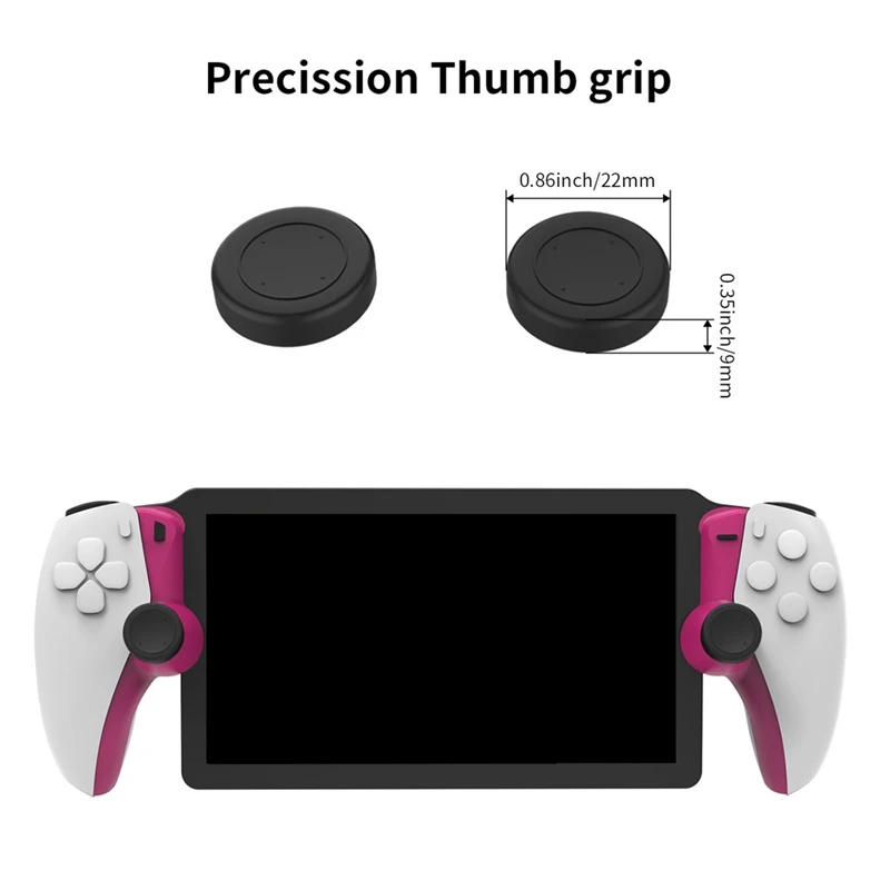 【Superdeals】เคสมือถือสําหรับ PS5 Portal มือถือเปลี่ยนได้แถบตกแต่งเคสป้องกันพร้อมหมวก Rocker 2 อันอุปกรณ์เสริมมือถือ