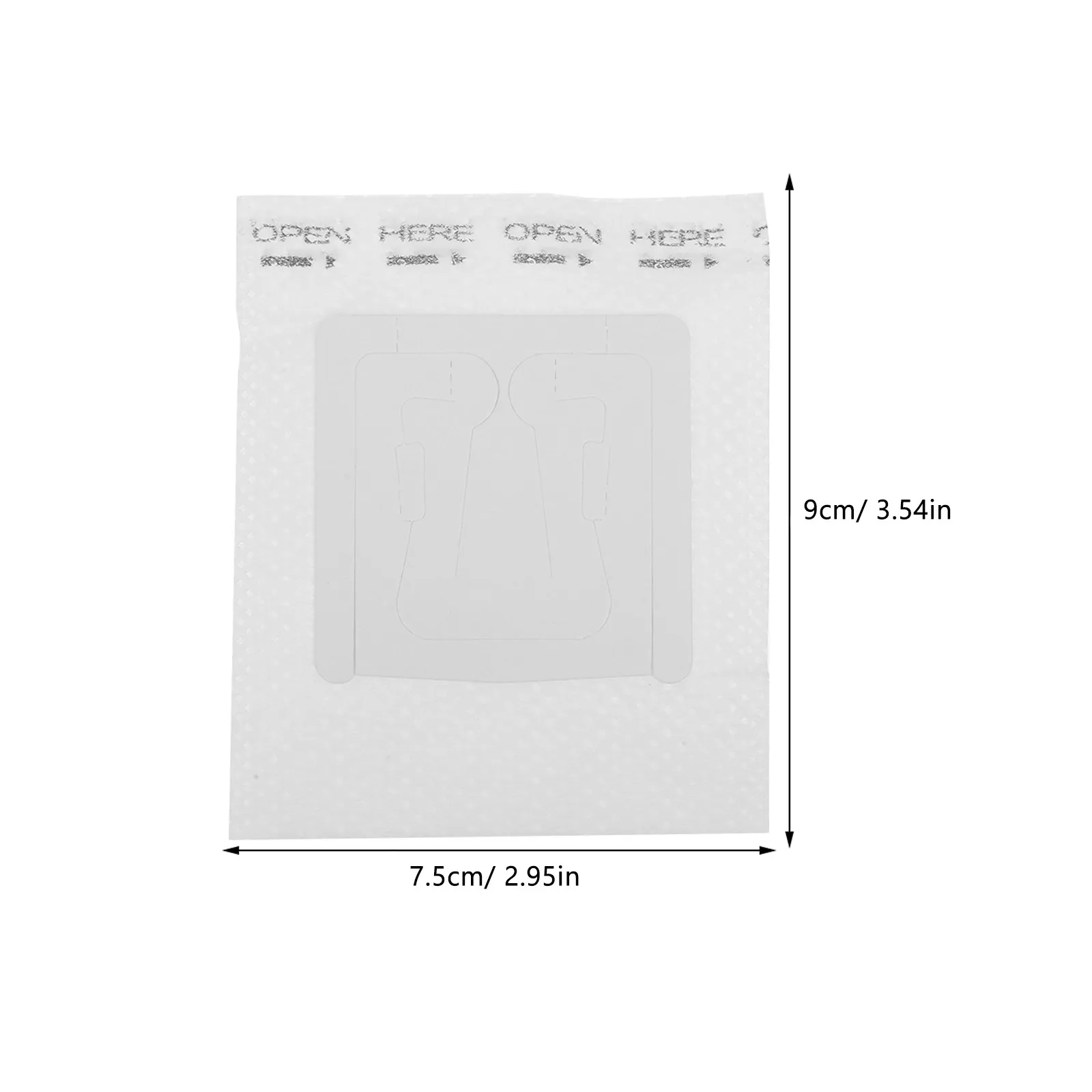 50Pcs Coffee Hanging Ear Drip Filter Bags Portable Disposable Filter Paper Cup Fit Travel Camping Office Home Use - view 3