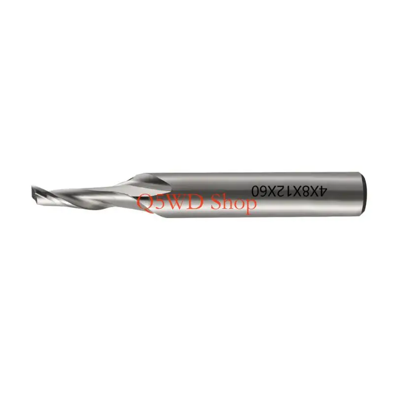 Q5WD Precise Router Bit Single Flute End Mill For Aluminum Cutting With HSS Material In Multiple Size Machining Part
