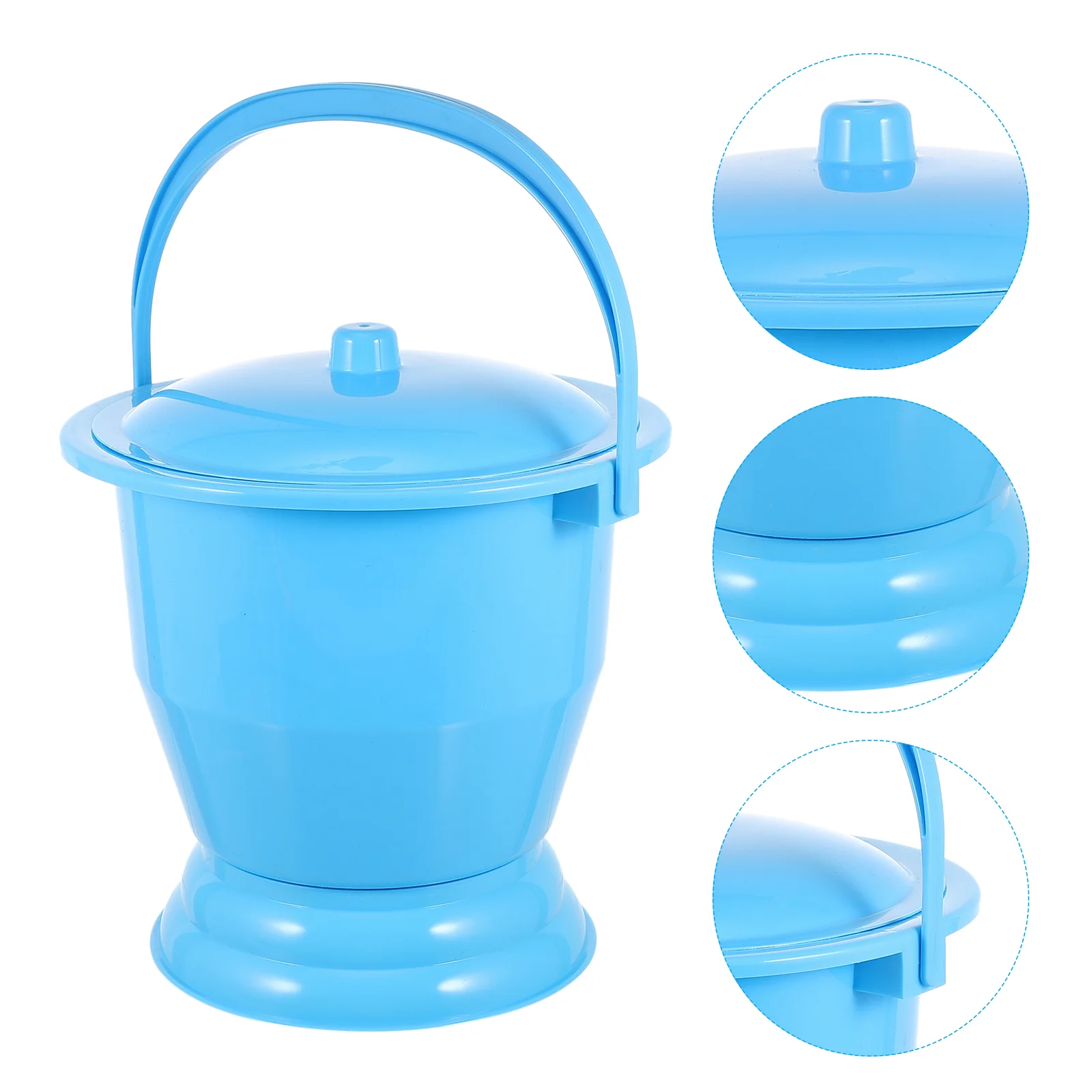 

Potty Spittoon Urinal Chamber Adult Urine Thicken Convenient Home Blue Men and Women