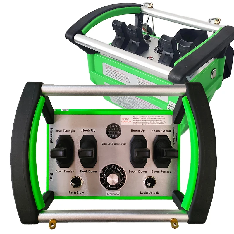 

In Stock 3 4 5 6 7 Channels Hydraulic Joystick Proportional Radio Remote Control Kits For Crane