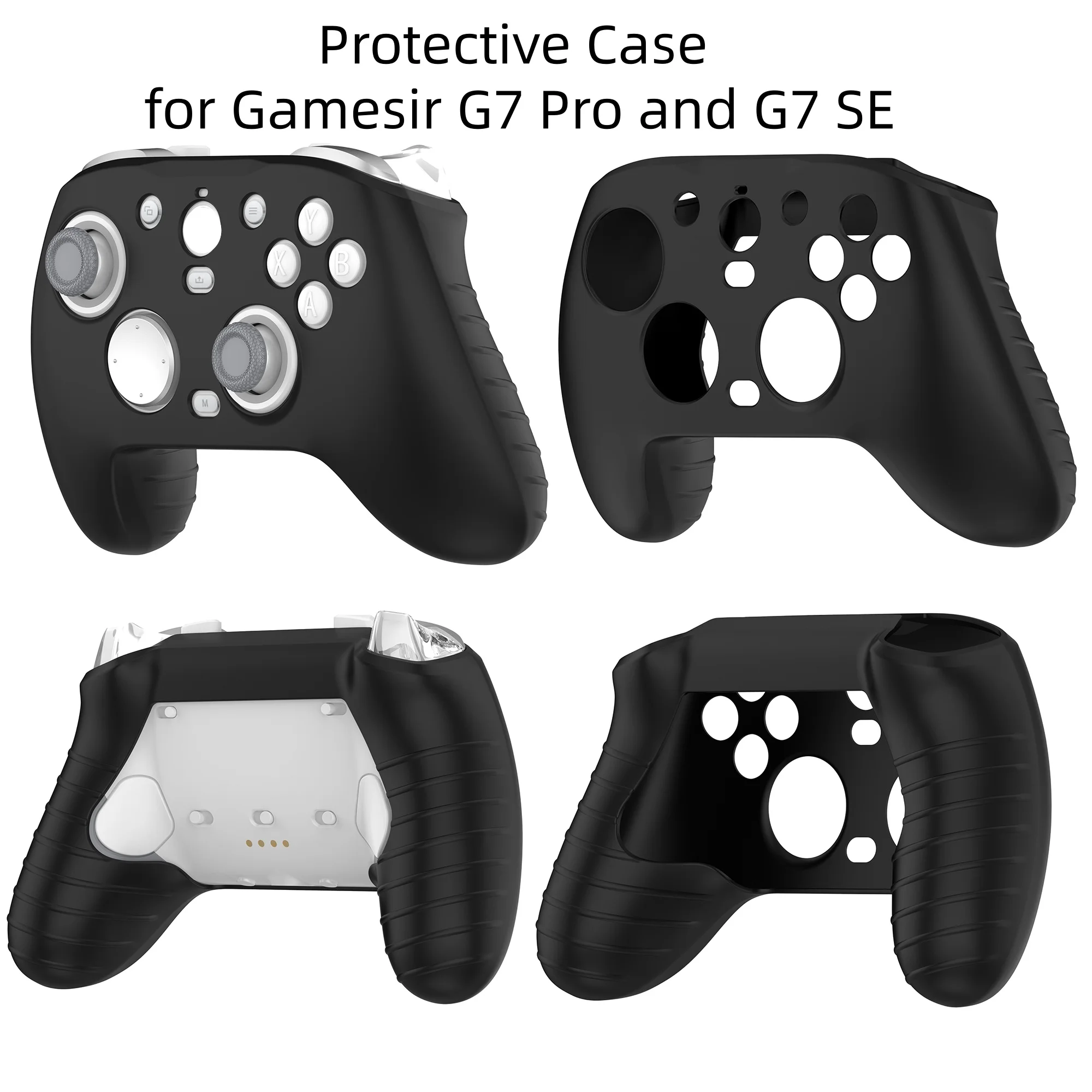 

For Gamesir G7 Pro/G7 SE game console silicone case drop protection simple solid color case