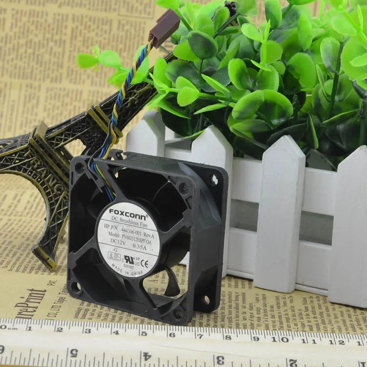 PV602512ESPF0A 6025 12V 0.35A 6CM PWM TEMPERATURE CONTROL COOLING FAN