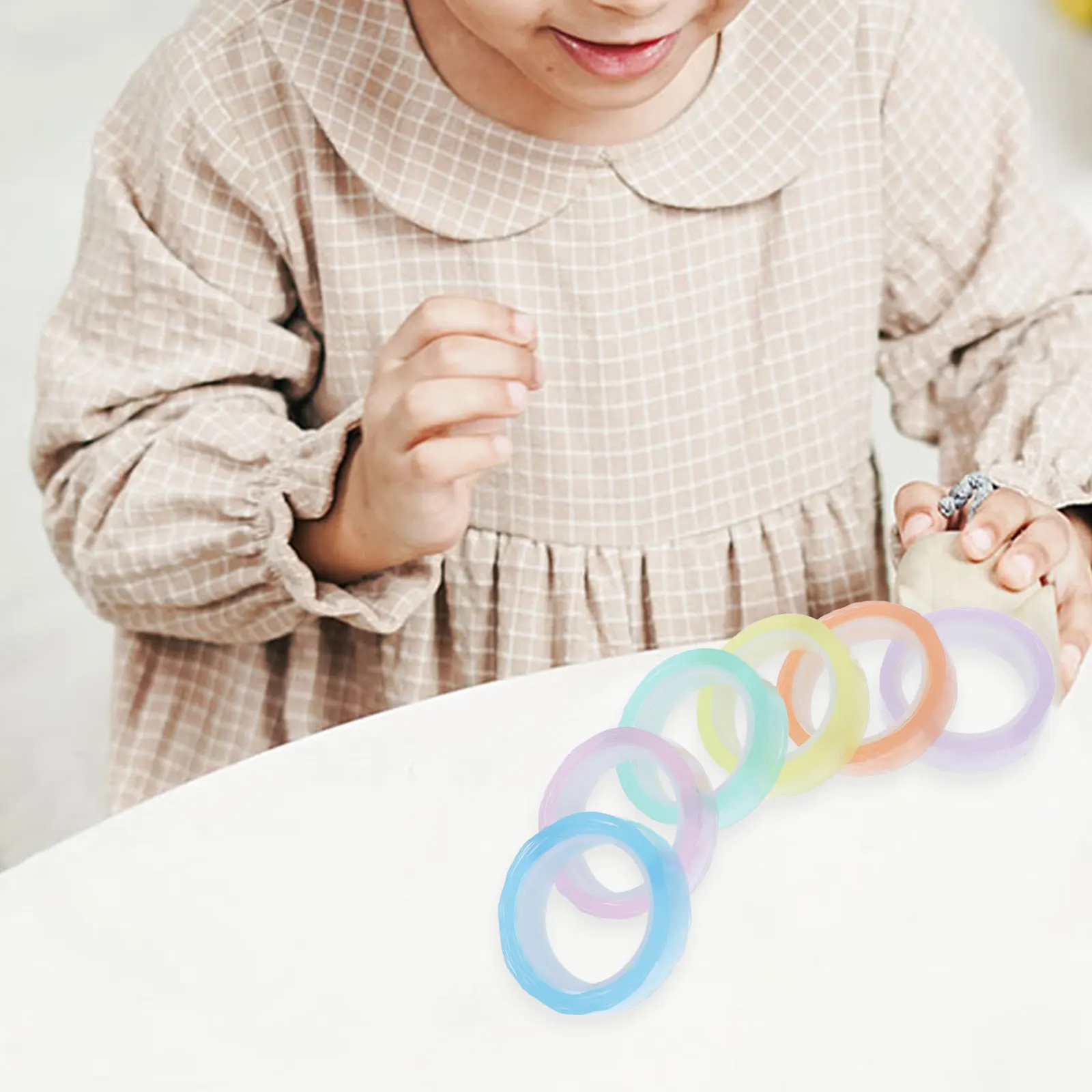 

Unzip Adhesive Tape Craft Bright Color Ball Tapes Convenient Diy Colored Sticky Accessory Colorful Balls Making