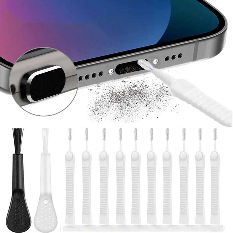 14pc Mini Reinigung Pinsel Telefon Lade Port Staub Stecker Reinigung Pinsel Dusche Staub Reinigung Pinsel Computer Tastatur Reinigung Werkzeug