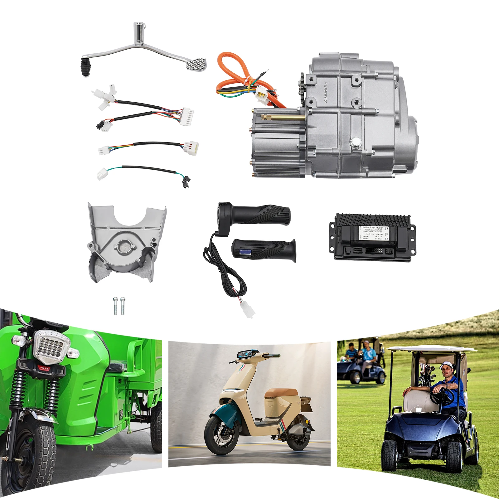 1000W Brushless Dc Motor Kit & Controller, Electric Motor DIY Conversion Kit, Electric Motor Kit - view 6
