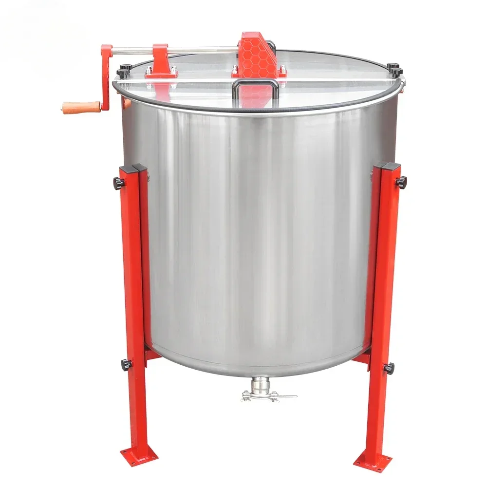 8 Frames Honey Spinner Extractor Manual Bee Honey Production Equipment Honey Separator