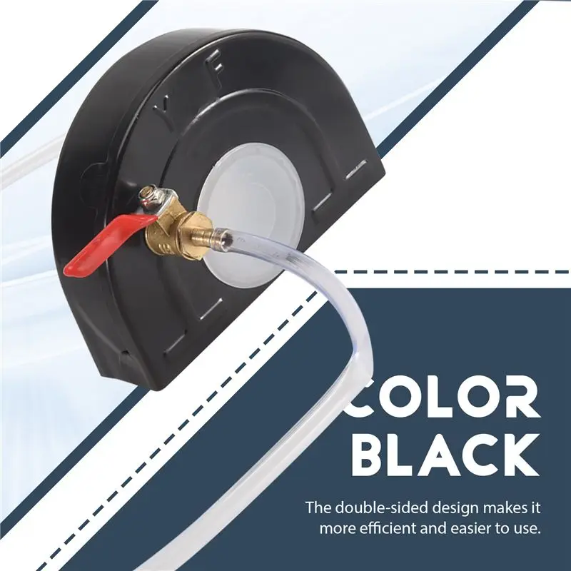 A7THK-Angle Grinder Shield Set Water Cutting Machine Base Safety Cover Dust Collecting Guard Kit Dust Shroud Protecter Cover