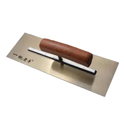 Finishing High Carbon Steel Trowel with Olecranon or Round Handle