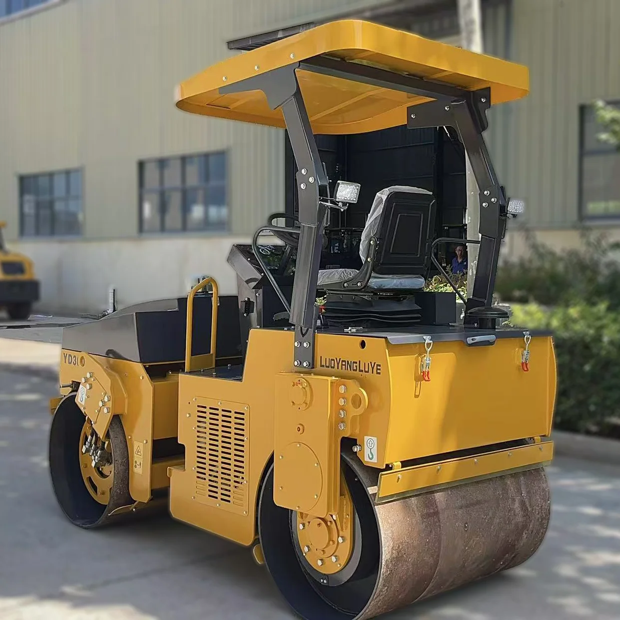 Afbeelding 6: YD360H 3-tons trilroller met dubbele trommel voor asfalt en wegenonderhoud