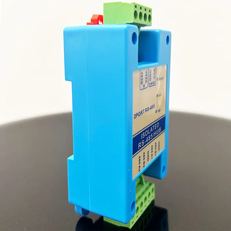 2/4/8 RS485 Signal Amplifier Hub Repeater Anti-jamming Photoelectric Isolation Lightning Protection Inverter