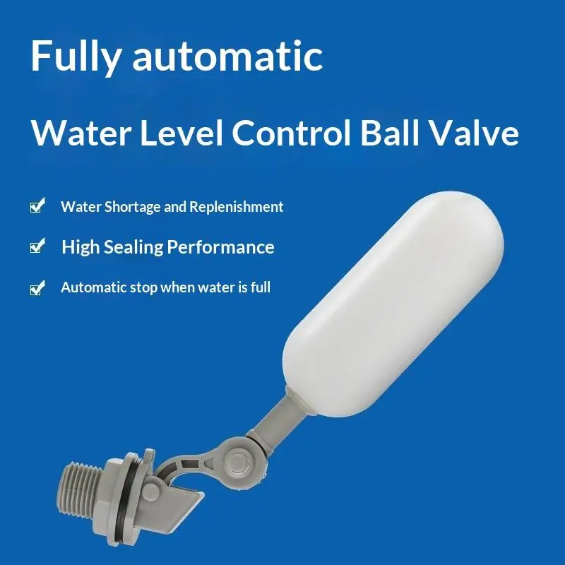 DN15 1 2 inch Adjustable Water Level Control Plastic Float Valve for Livestock Watering Feeding System Farm Tank Solution