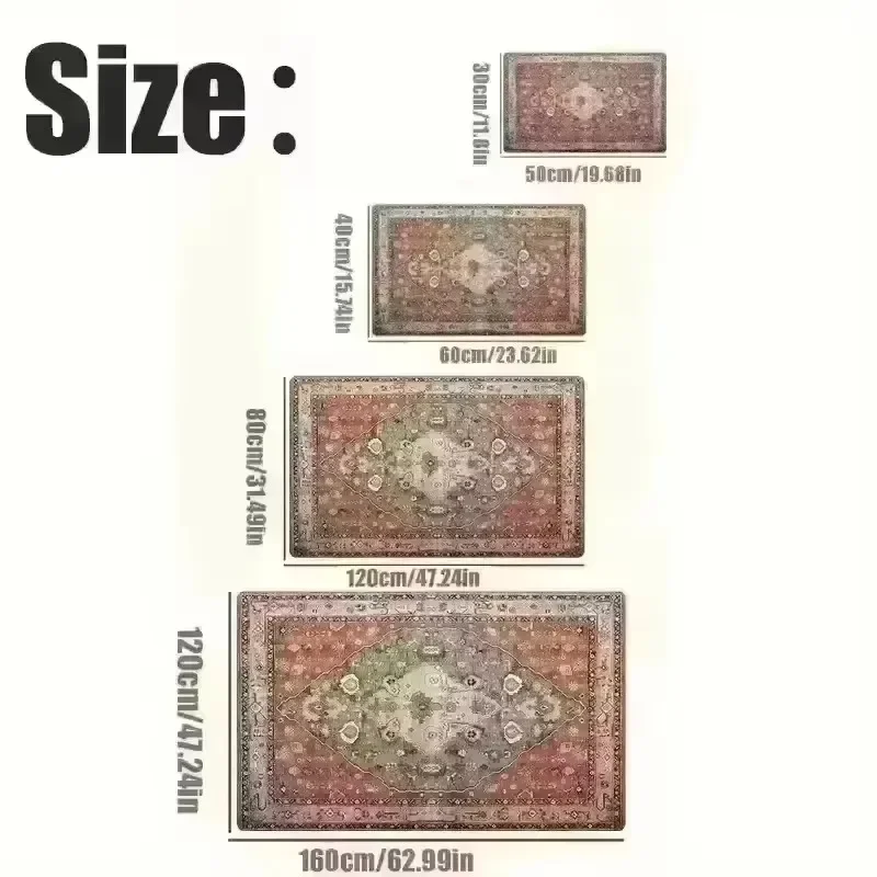 Girl Abstract Carpet Bedroom Floor Mats Large Living Room Decor Home Stereoscopic Retro Bedroom Rooms Mat Hall Rugs Decorate