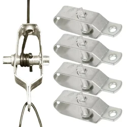 1/5PCS 90MM The Strings Iron Wire Tensioner Steel Rope Metal Bailing Wire Garden Clamp Tool For Tightener Fastener Creative 2025