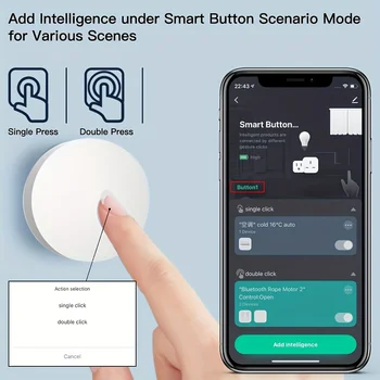 ZigBee Button Scene Switch Intelligent Linkage 1