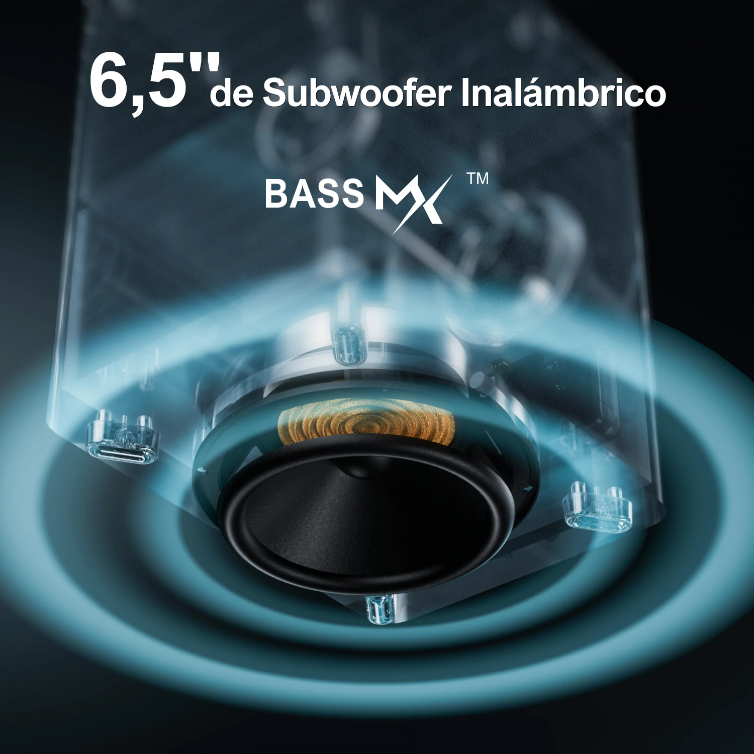 ซาวด์บาร์ ULTIMEA Poseidon Series 7.1 ระบบเสียงรอบทิศทาง, ระบบเสมือนจริง 3 มิติ พร้อมซับวูฟเฟอร์และลำโพงหลัง 2 ตัว, ระบบโฮมเธียเตอร์พร้อมแอปพลิเคชัน