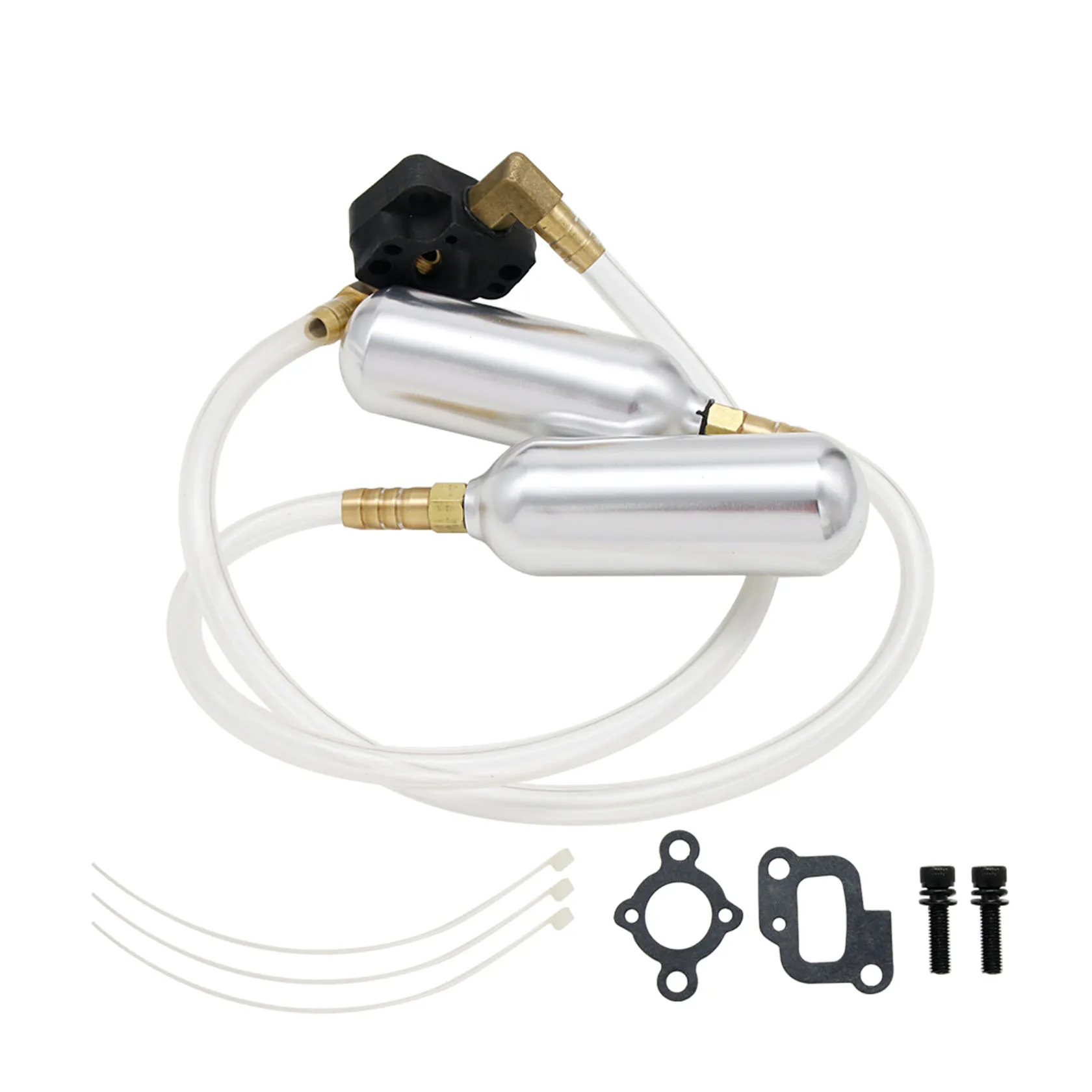 Rc Gas Auto 23CC ~ 45CC Booster Pomp of Inlaatspruitstuk Set voor 1/5 Hpi Rofun Km Rovan Baja Losi 5ive-T DBXL FG Redcat Truck Onderdelen - afbeelding 2