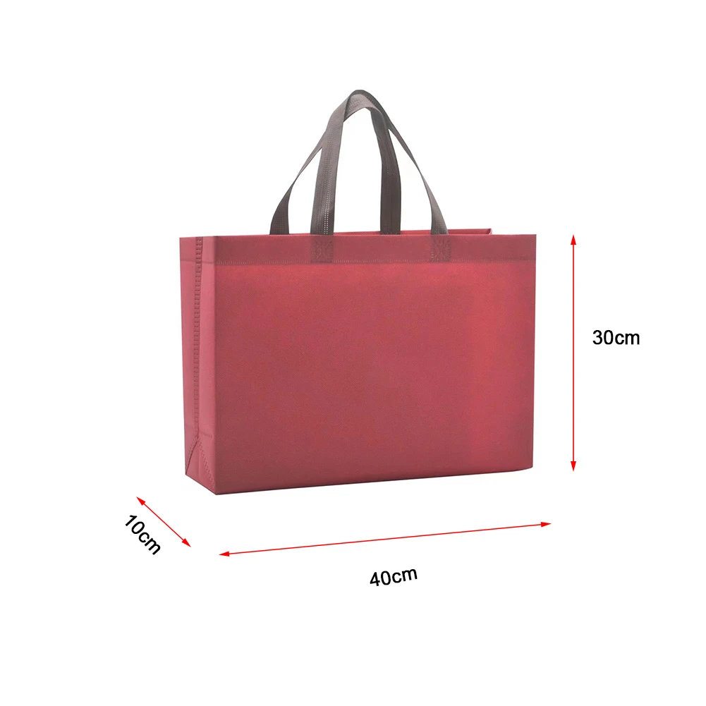 Women Foldable Shopping Bag Reusable Eco Large Unisex Fabric Non-woven Shoulder Bags Tote Grocery Cloth Bags Pouch