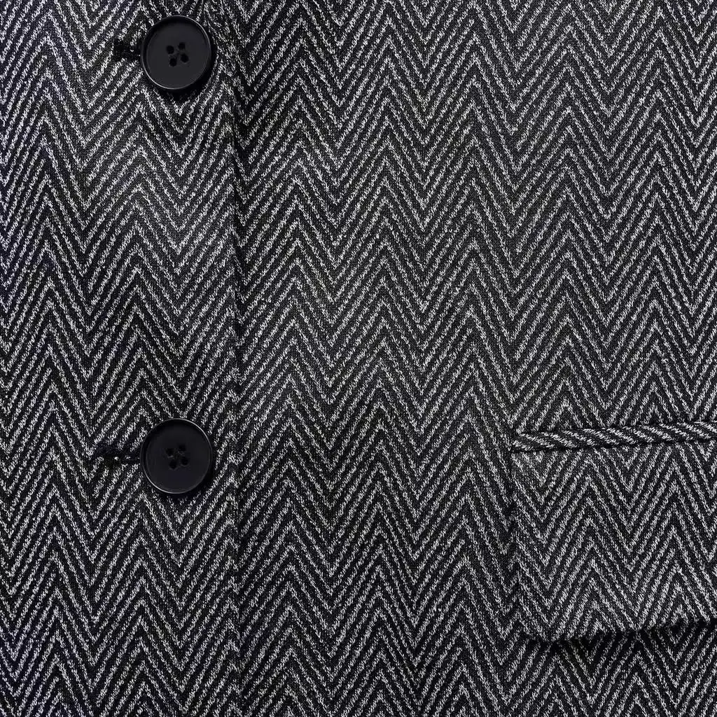 

Осенне-зимняя новинка: женский костюм с пиджаком и шляпой, мозаичный клетчатый дизайн, длинный рукав, стандартная длина, застежка на одну пуговицу