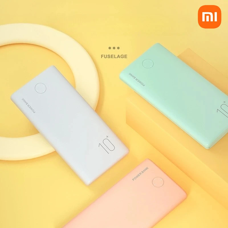 شاحن محمول فائق النحافة بقدرة 20000 مللي أمبير في الساعة لهاتف iPhone وSamsung