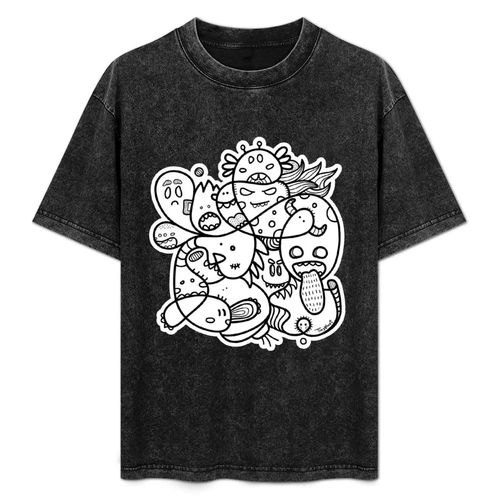 

Doodle T-Shirt baggy shirts summer tops customizeds t shirt for men
