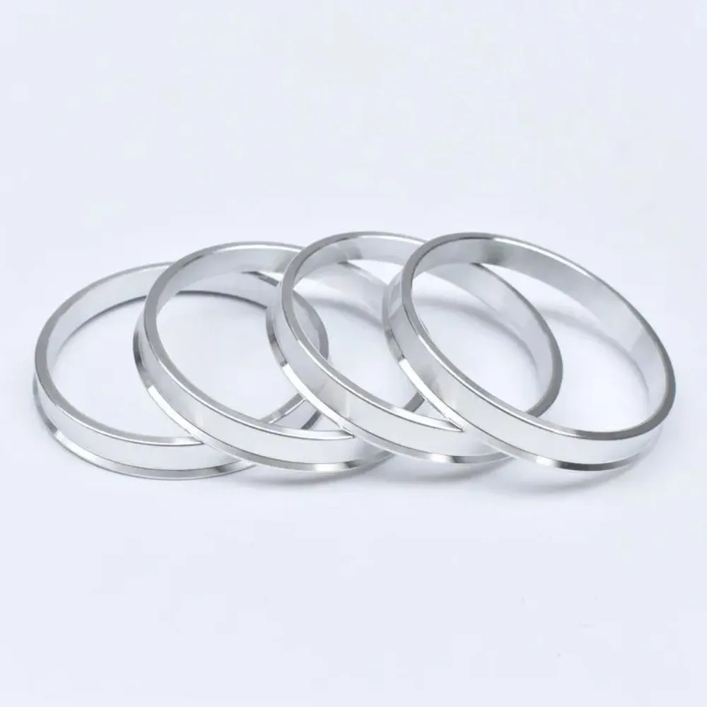 حلقات مركزية مركزية من الألومنيوم ، تجويف عجلة ، ID ، من أجل our ، OD ، 4 من من من الألومنيوم