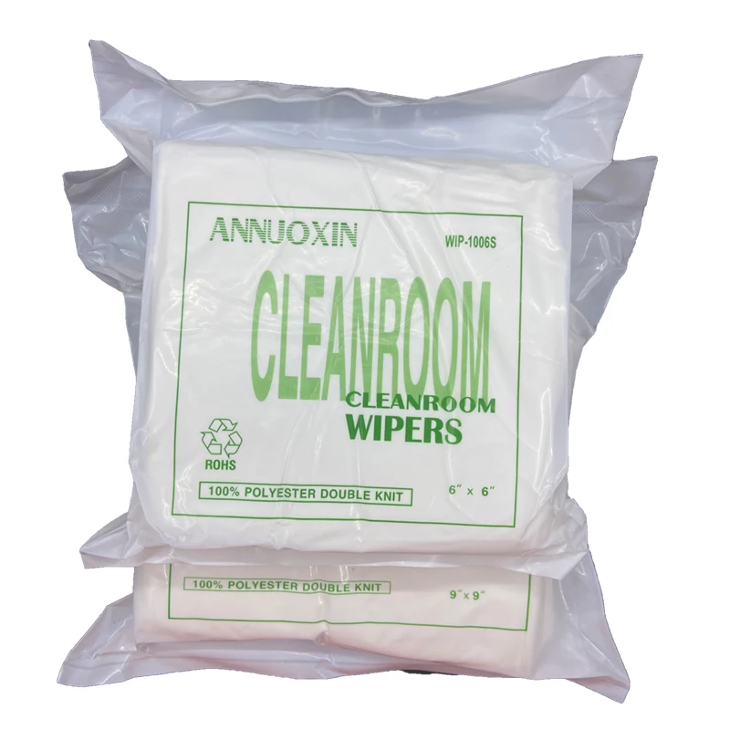 6*6 / 9*9 Inch Cleanroom Wiper Print Head Cleaning Non Dust Cloth Free Paper
