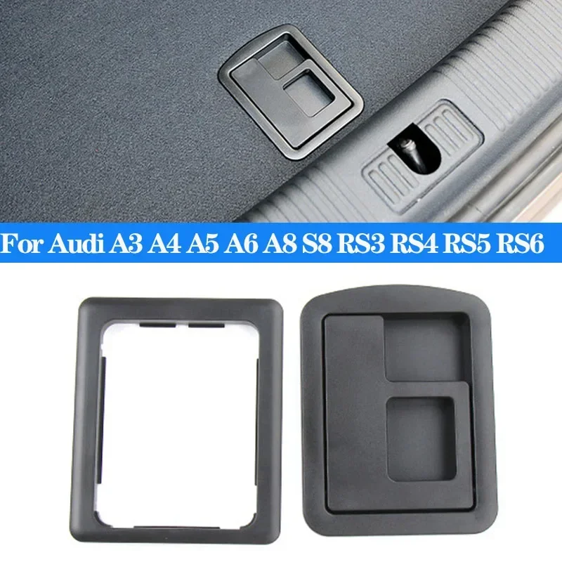 

Подкладка для багажника автомобиля, ручка для Audi A3, A4, A5, A6, A8, S8, RS3, RS4, RS5, RS6, для VW Phaeton, для Seat EXEO/ST