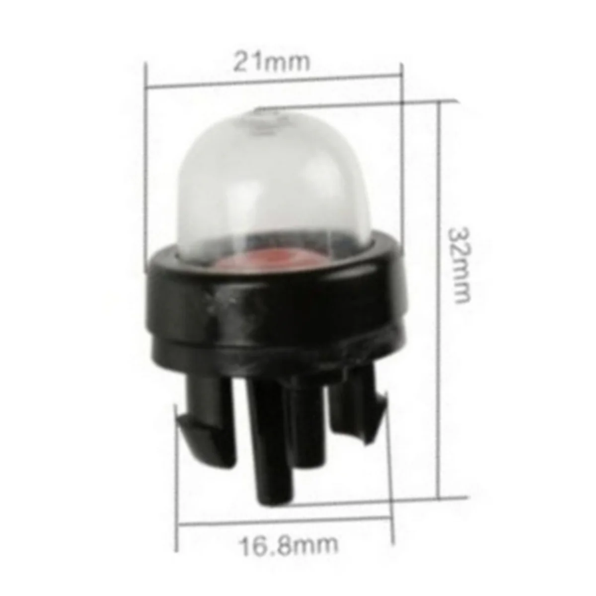 Snap in Primer Bulb for 2-Cycle Small Engine Leaf Blower String Trimmer Brush Cutter Chainsaw