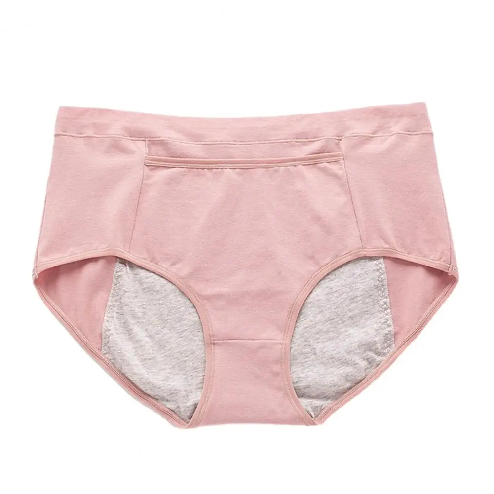 Women Ultra-thin Leakage-proof Cotton Menstrual Panties for Women with Ultra-thin Breathable Design Absorbent for Periods