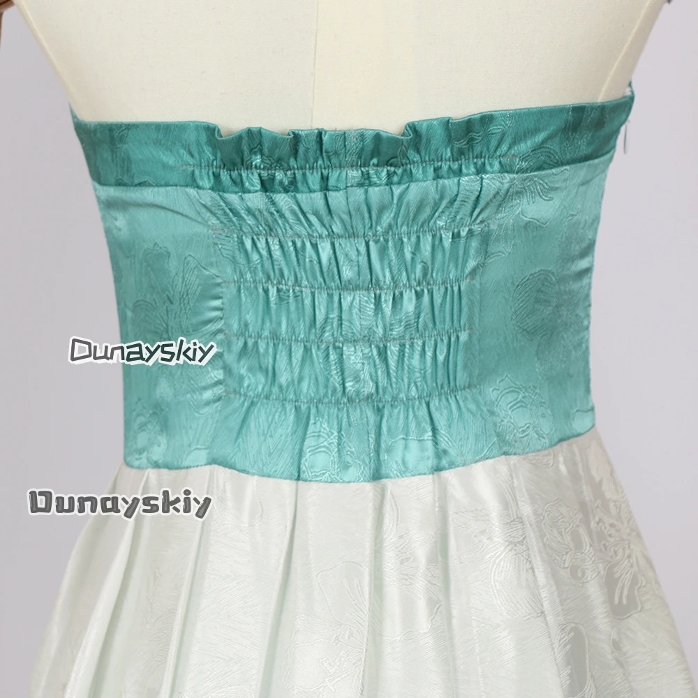 Maomao コスプレ衣装アニメ薬屋日記韓服古代緑制服女の子古代スタイルアニメキャラクター女性