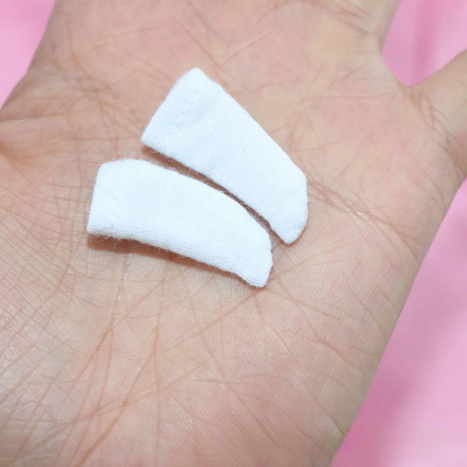 OB11 Doll Socks Cotton Material Tiny White Socks Figure Apparel Realistic Intricacy Toy Accessory Easy On and Detach