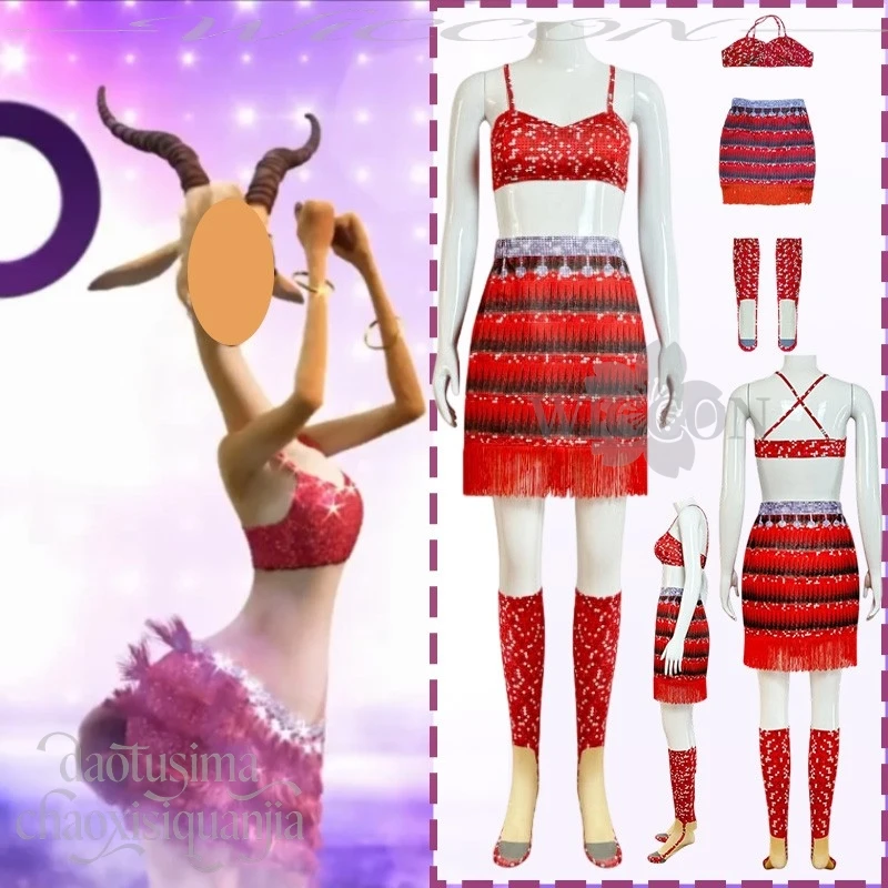 

Аниме животное косплей пушистый комбинезон танцевальная форма сексуальное красное бикини блестящий торт платье носки нижнее белье Хэллоуин вечеринка ночной клуб