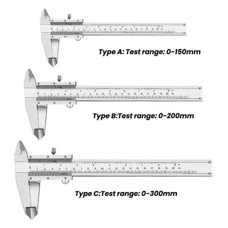 Digital Caliper Electronic Vernier Caliper Micrometer Measuring Tools Vernier Ruler 0 to 150/200/300mm Measuring Tool ﻿