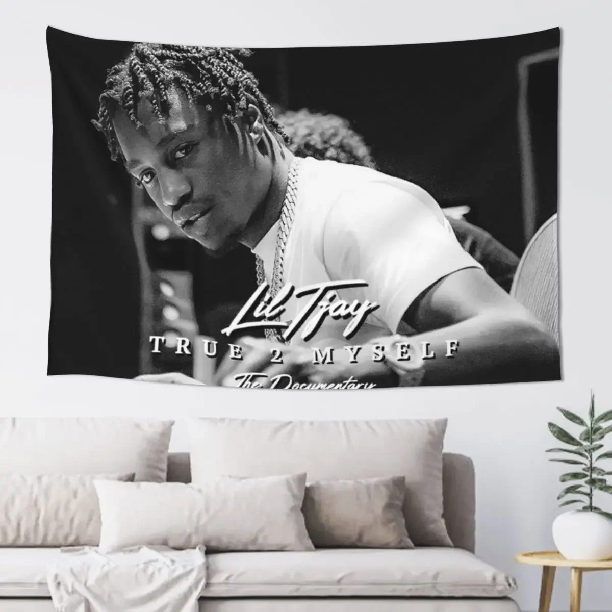 Sixya Nieuwe Lil True 2 tot mezelf Amerikaanse Tour 2019 Wandtapijt Decoratie Voor Kamers Home Decoraties Esthetisch Wandtapijt