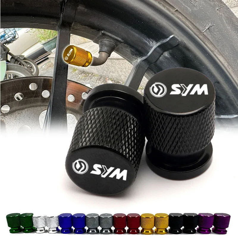 Wheel Tire Valve Stem Caps Airtight Covers For SYM JOYMAX 250i 300 CRUISYM 180 300i MAXSYM 400 600 JOXMAX F300