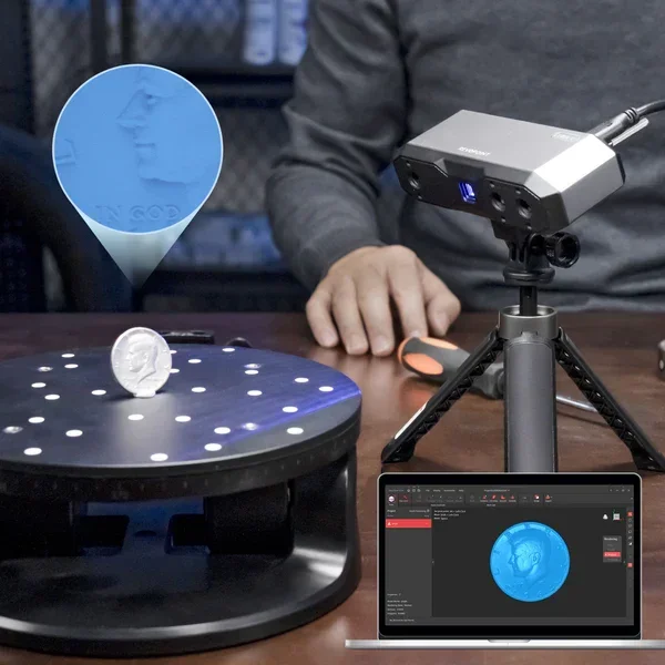 

Working Distance 120 Mm - 250 Mm High Precision 3D Scanner Revopoint MINI 2 Advanced 3D Scanner Scanning Speed Up To 16 Fps
