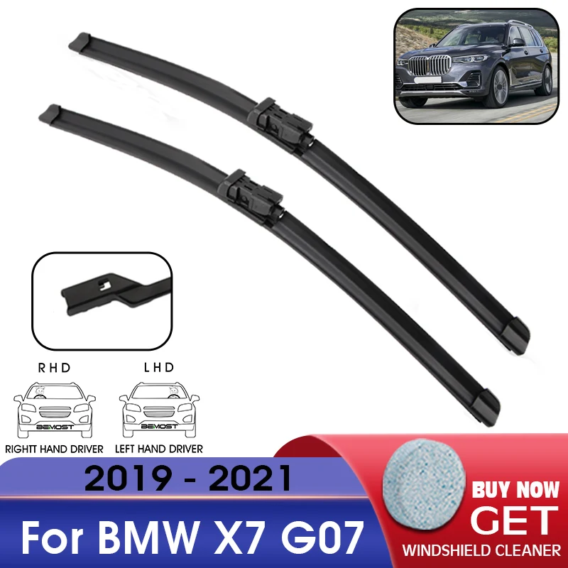 Car Wiper Blade Front Window Windshield Rubber Refill Wiper For BMW X7 G07 2019-2021 LHD / RHD 26