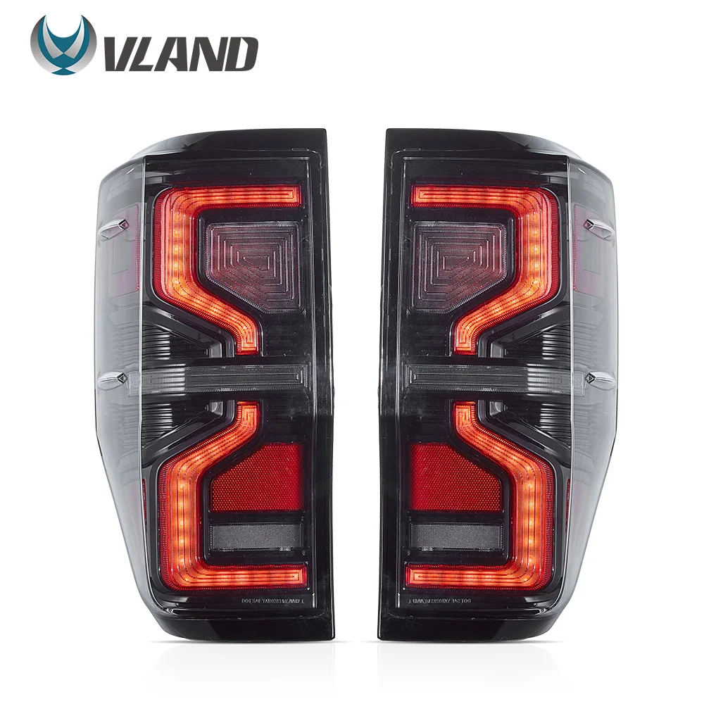 VLAND Taillight Assembly FIT FOR FORD RANGER 2012-2018 LED TAIL LAMP TAIL LAMP LED Running Light  LED Brake Light