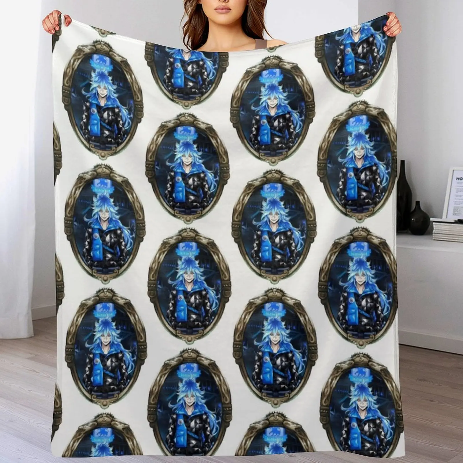 

Idia Shroud (Twisted Wonderland) Throw Blanket Polar manga Blankets