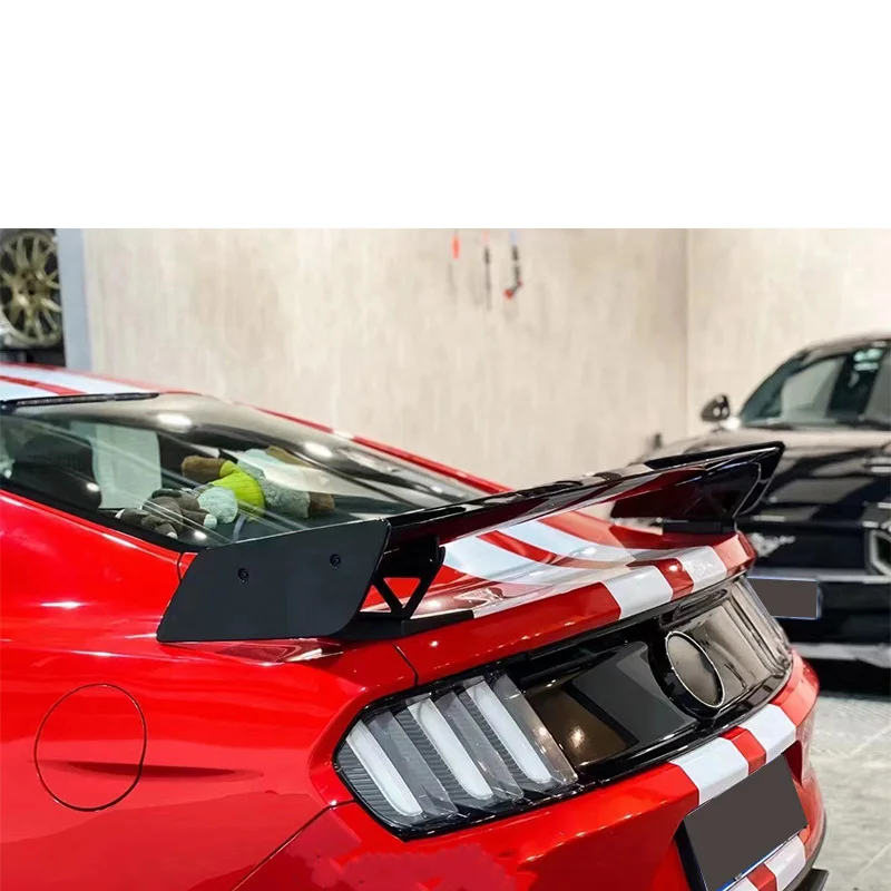 GT Style Real Carbon Fiber Fibre Rear Trunk Spoiler Big Wing for GT500 GTR Performance