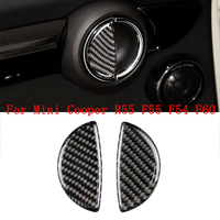 Carbon Fiber Inner Door Handle Cover Sticker Interior Modification For Mini Cooper R55/R56/R60/R61 F55 F54 F60