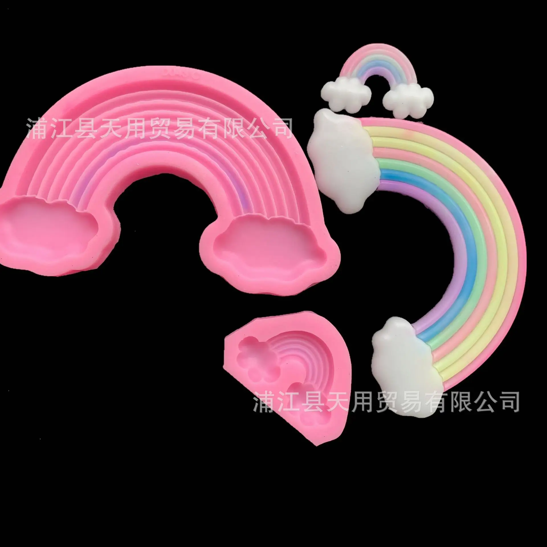 DIY Crystal Epoxy Rainbow Mold, Clay Table Bracket Accessories 15-722