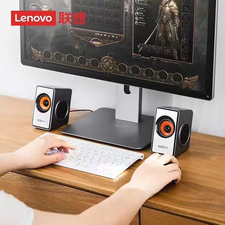 Lenovo M550 audio super cool desktop wired multimedia 2.0 subwoofer power amplifier notebook desktop computer audio usb external