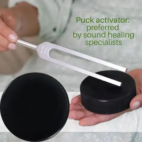 Tuning Fork Activator Harmonious Tone Fork Accessory Portable Rubber Therapeutics Tuning Fork Healing Activator