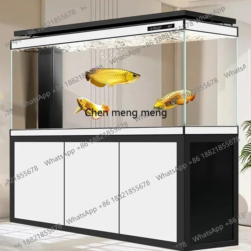 C178 Originality Fish Tanks Aquariums Glass Living Room Luxury Nordic Aquariums Cabinet Multifunction Pet Products Acquario