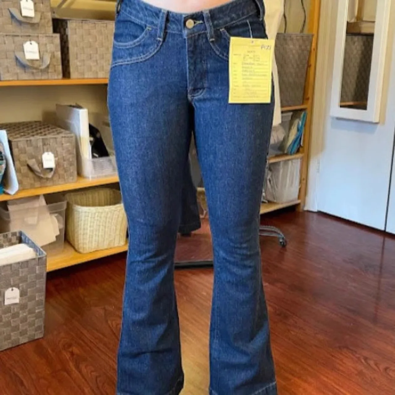 

Джинсовые брюки-клеш, джинсы Bootcut, однотонные потертые женские джинсовые брюки до щиколотки, свободные карманы, молния, High Street 2025